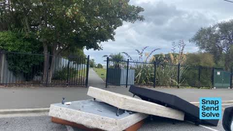 Dumped Rubbish, a report photo