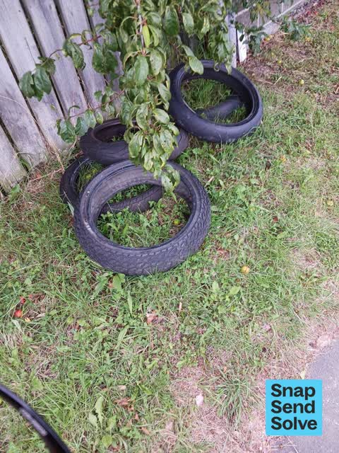 Dumped Rubbish, a report photo