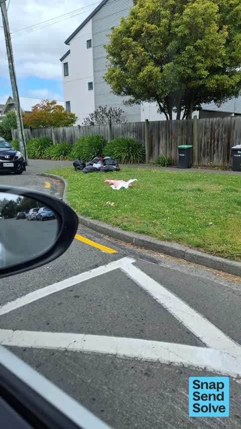Dumped Rubbish — a report photo