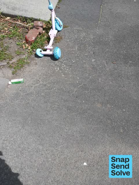 Dumped Rubbish, a report photo