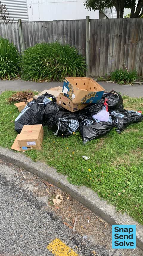Dumped Rubbish — a report photo