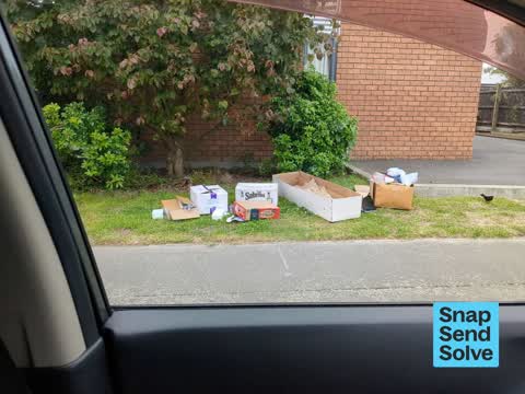 Dumped Rubbish — a report photo