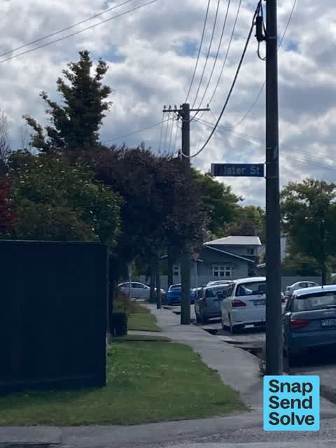 Graffiti on a sign, mural or public art, a report photo
