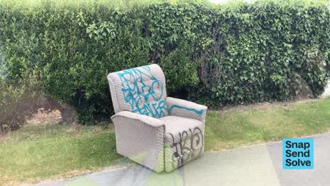 Dumped Rubbish, a report photo