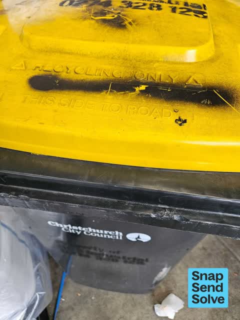 Rubbish and Bins - General, a report photo