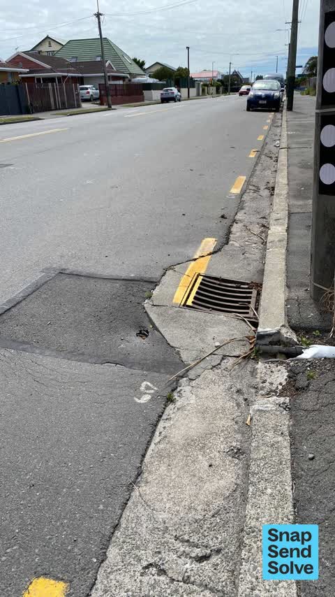 Damaged Road, a report photo