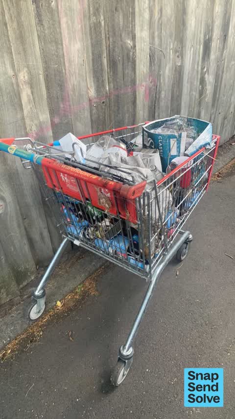Dumped Rubbish, a report photo