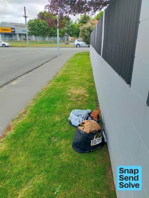 Dumped Rubbish, a report photo