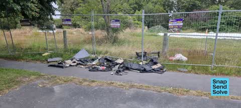 Dumped Rubbish — a report photo