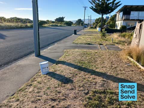 Dumped Rubbish, a report photo