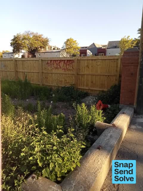 Graffiti somewhere else — a report photo