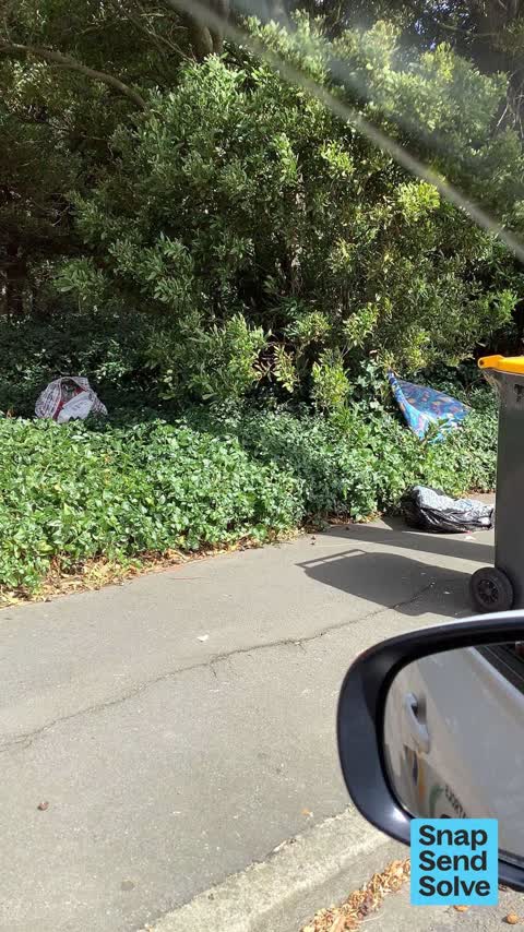 Dumped Rubbish — a report photo
