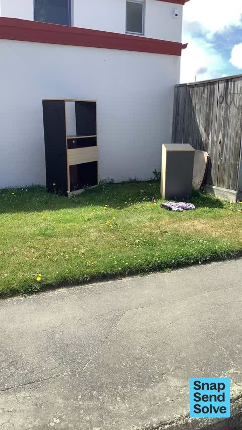 Dumped Rubbish, a report photo