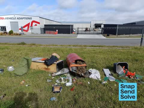 Dumped Rubbish, a report photo