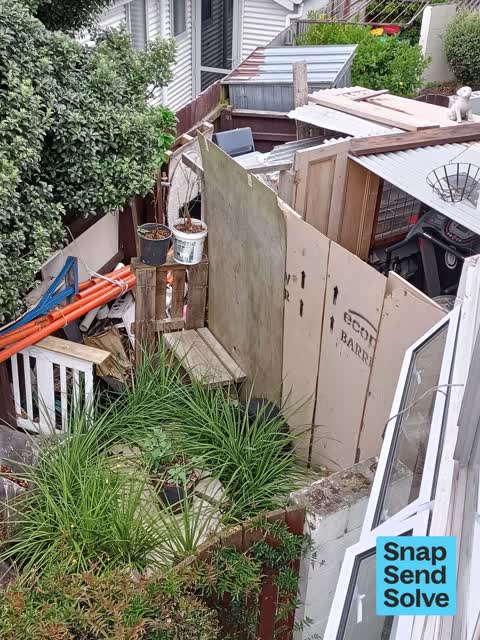 Dumped Rubbish, a report photo