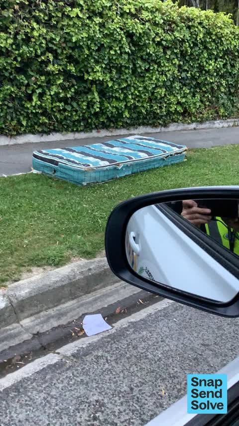 Dumped Rubbish — a report photo