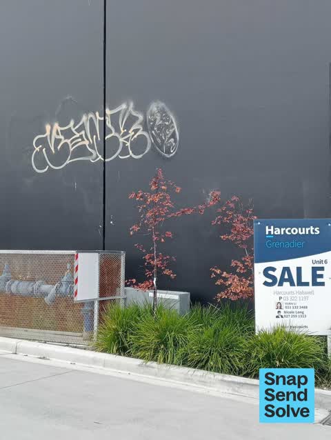 Graffiti somewhere else — a report photo