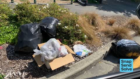 Dumped Rubbish — a report photo