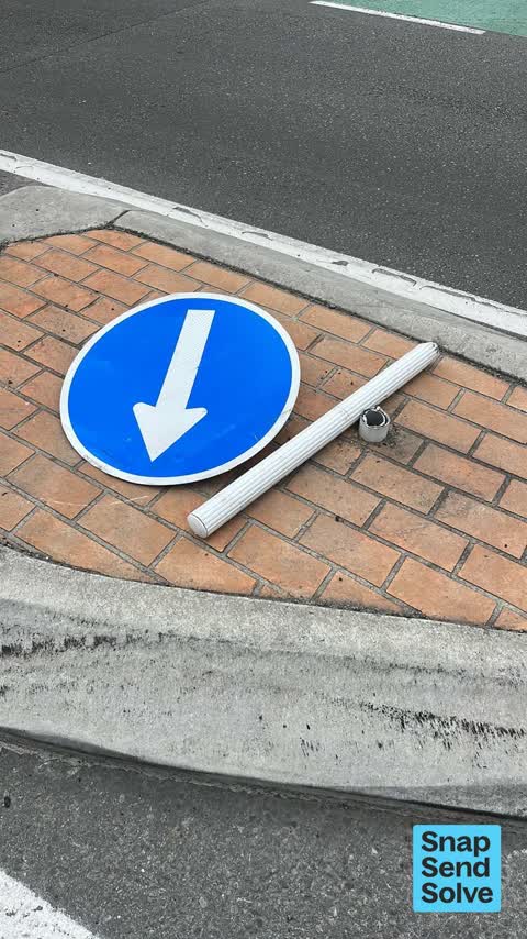 Road Signage, a report photo