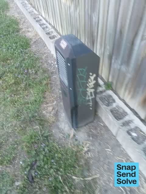 Graffiti somewhere else, a report photo