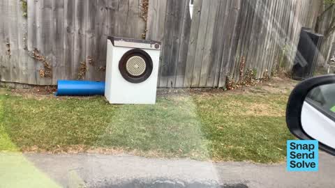 Dumped Rubbish, a report photo