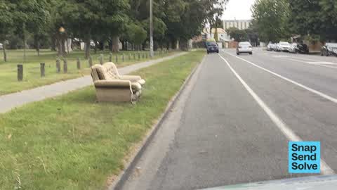 Dumped Rubbish, a report photo