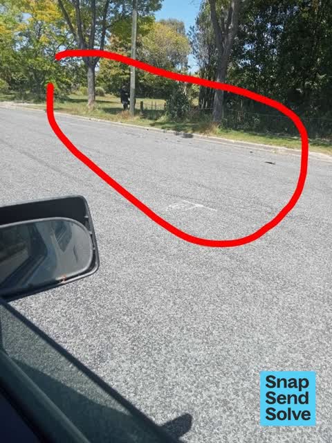 Street Cleaning, a report photo