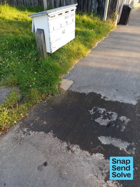 Water Leak, a report photo