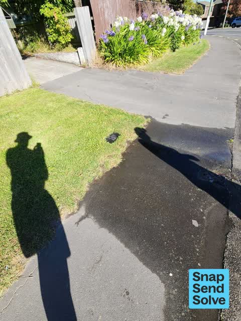 Water Leak, a report photo