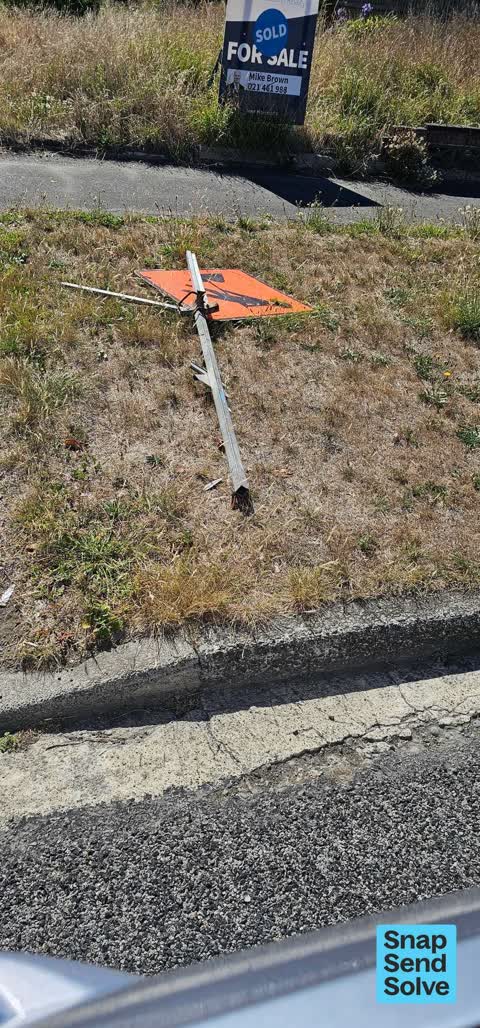 Road Signage, a report photo
