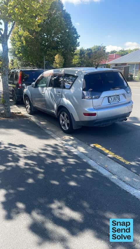 Hazard, vehicle, a report photo