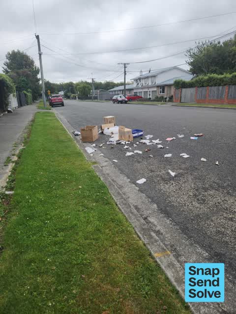 Dumped Rubbish — a report photo