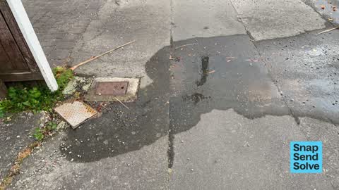 Water Leak, a report photo