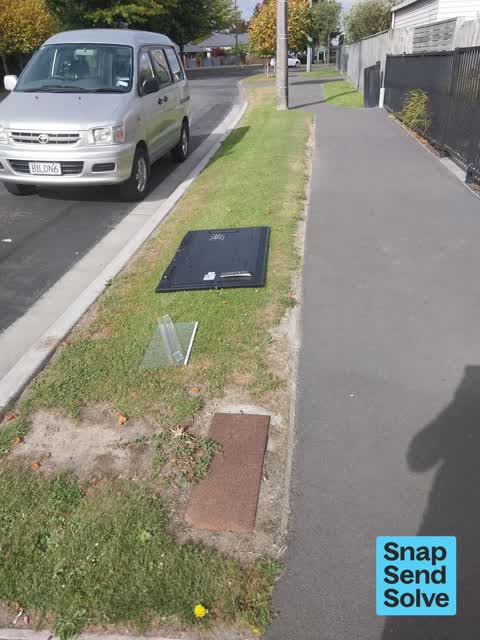 Dumped Rubbish, a report photo