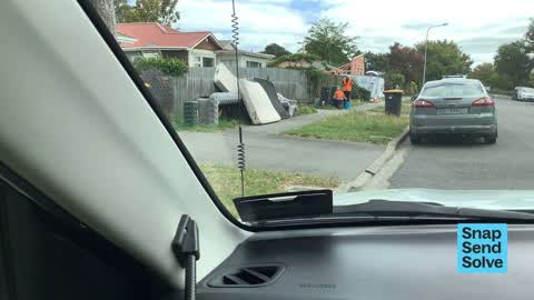 Dumped Rubbish, a report photo