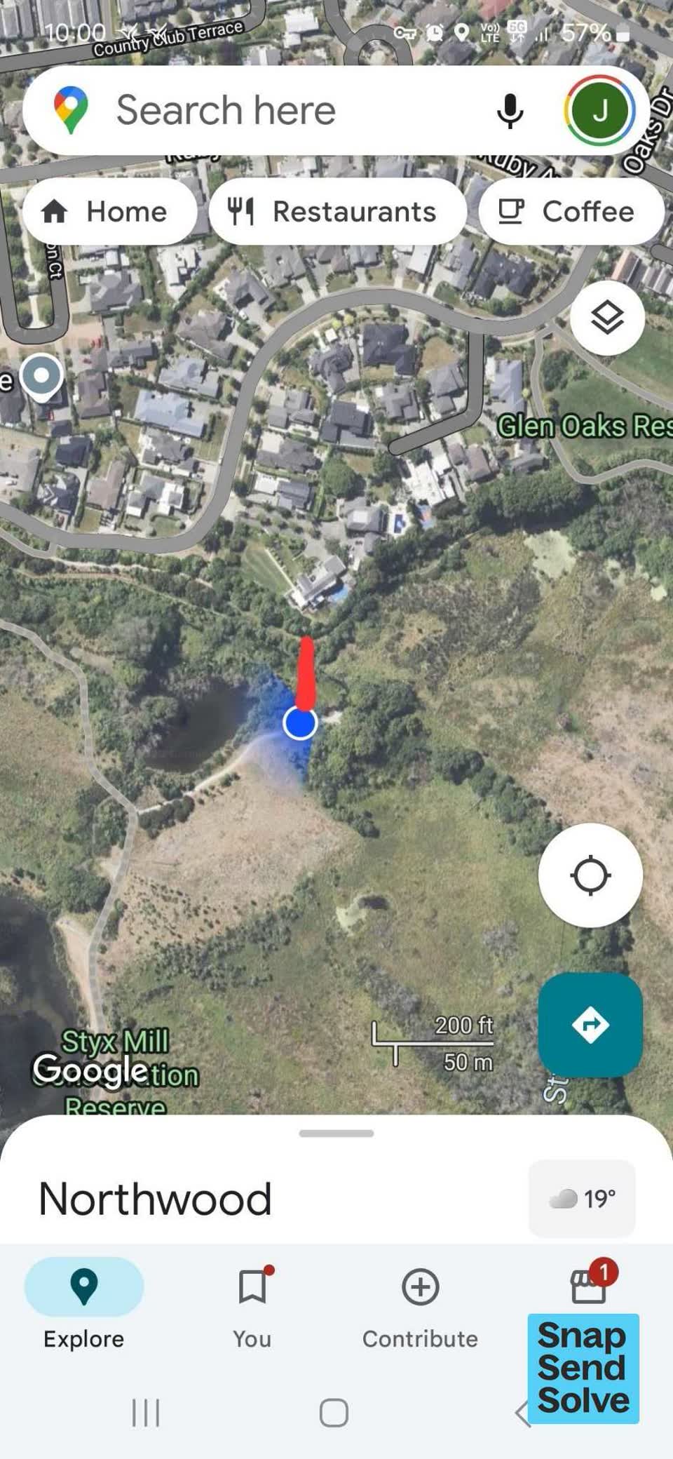 The photograph attached to this park - general request report