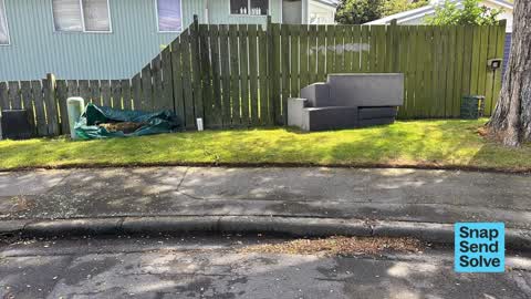 Dumped Rubbish, a report photo