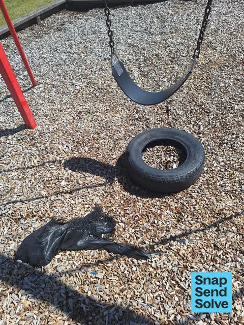 Playground Equipment, a report photo