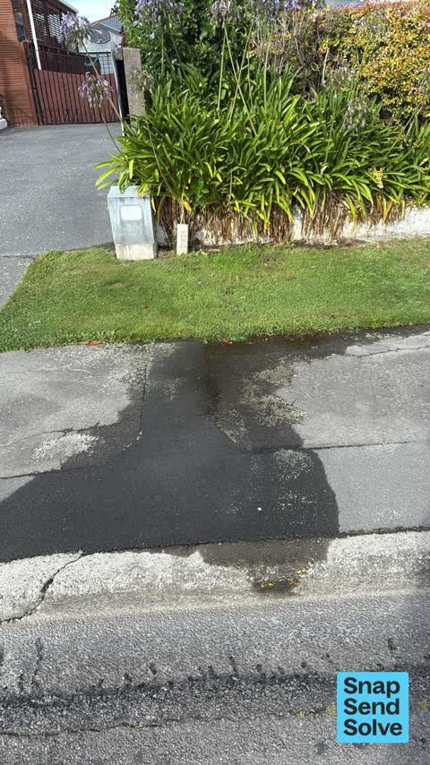 Water Leak, a report photo