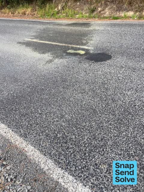Damaged Road, a report photo
