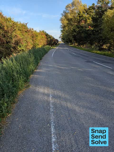 Damaged Road — a report photo