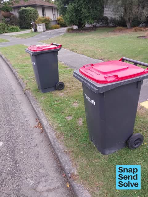 Rubbish and Bins - General, a report photo