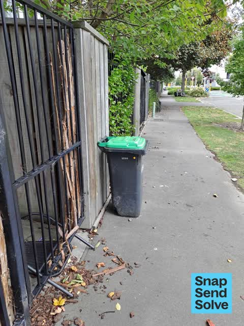 Rubbish and Bins - General — a report photo
