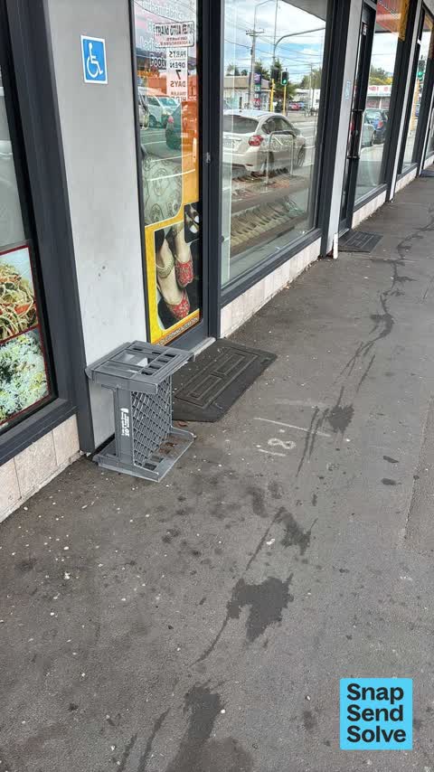 Dumped Rubbish, a report photo