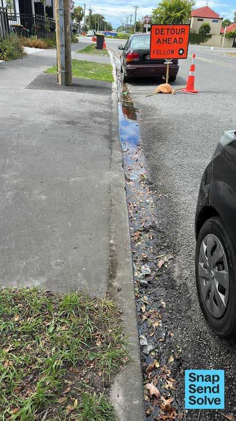 Street Gutters / Storm Water, a report photo