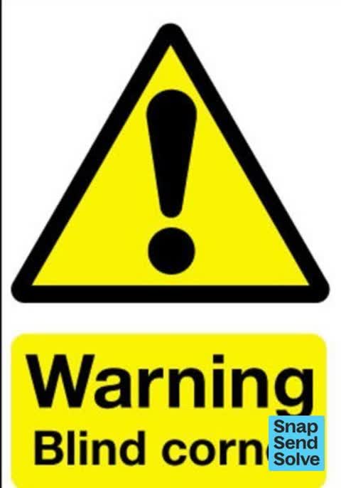 Damaged Street Sign — a report photo