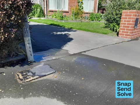 Water Leak, a report photo