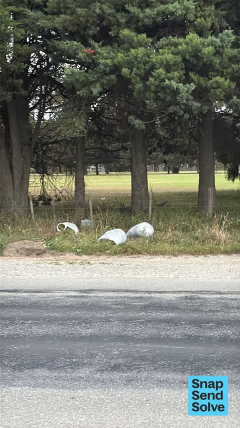 Dumped Rubbish, a report photo