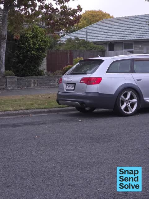 Abandoned Vehicle, a report photo