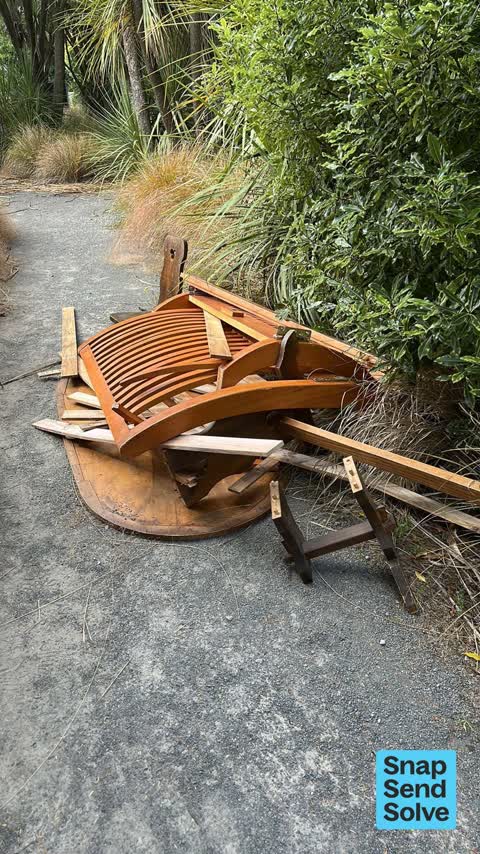 Dumped Rubbish — a report photo